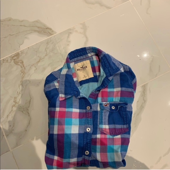 Hollister plaid button down - Picture 2 of 4